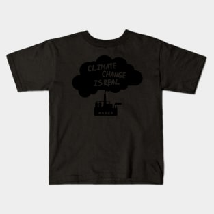 Climate Change Is Real | Global Warming Kids T-Shirt